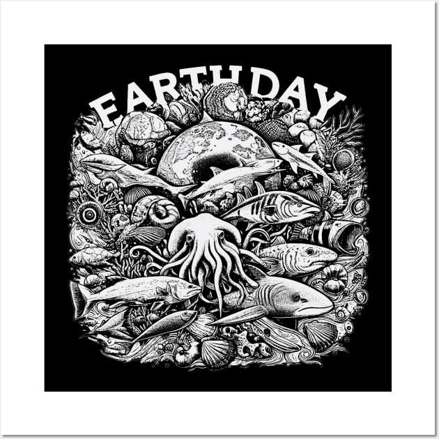 Earth day Wall Art by MZeeDesigns